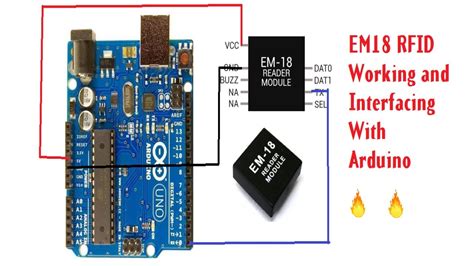 rfid reader em18|em18 with arduino.